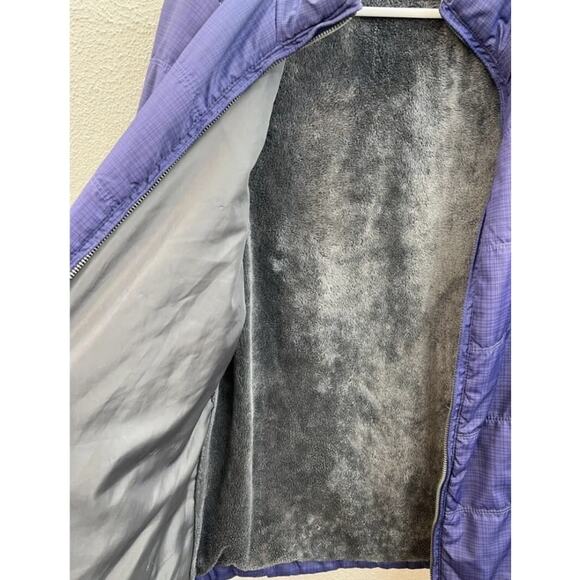 Womens Free Country Jacket Size Medium Purple Faux Fur Softshell Zip Up - Picture 6 of 10